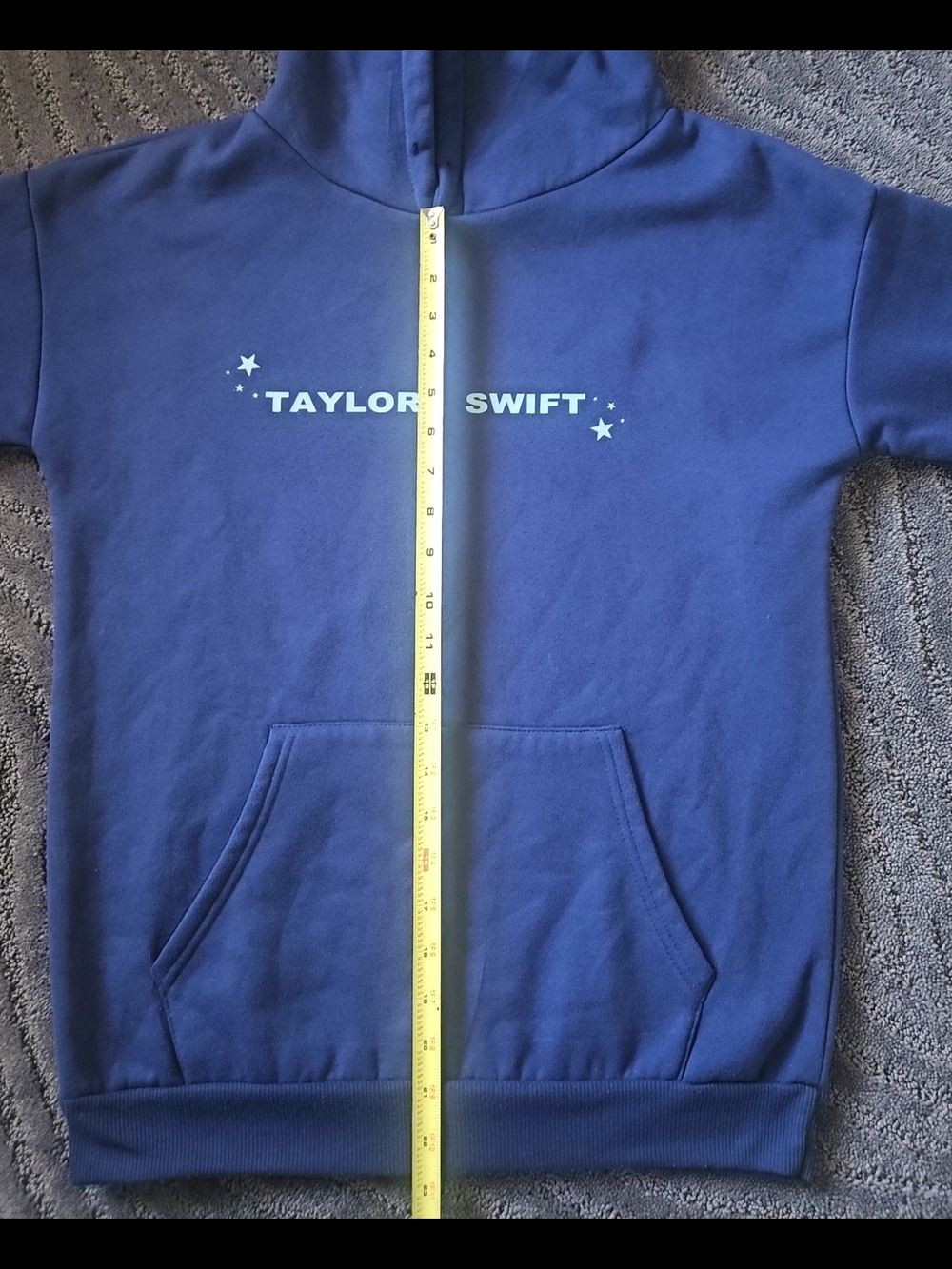 Taylor Swift Navy Blue Logo Hoodie - Picture 9 of 16